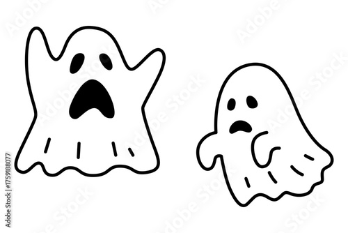 ハロウィンのゴースト