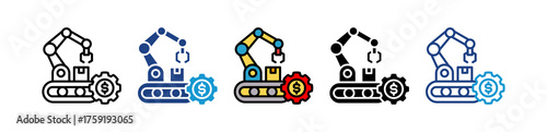 Machinery Trade multiple icon
