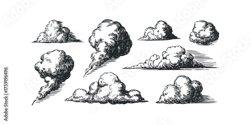 Hand Drawn Cloud Collection