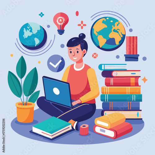 keywords  distance  learning  laptop  books  flat .eps