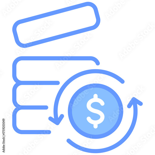 Income Flow  Icon