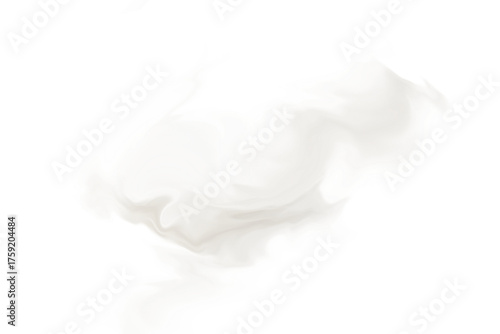 煙のような流動性のあるぼかしグラデーション　灰色 