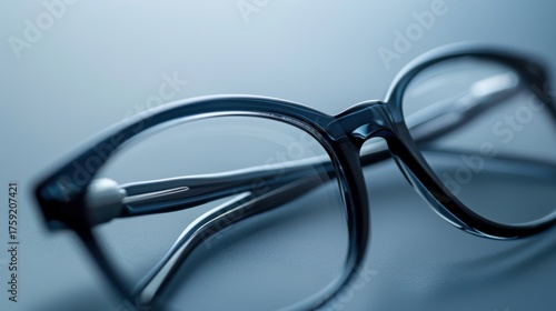 Fashion Eyewear Collection: Sunglasses, Eyeglasses & Optical Specs—Black/White/Blue Frames, Plastic Lenses & 3D Isolated Designs for Summer