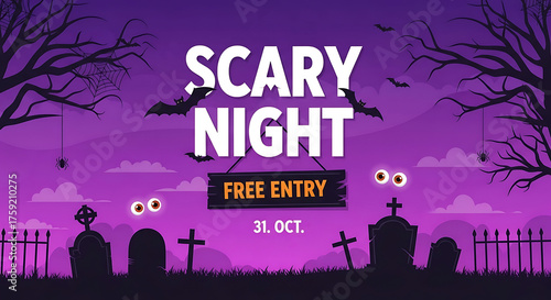 Get Ready for a Spooky Celebration This Halloween Season with Free Entry to a Scary Night Event on October 31st