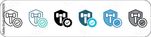 Compliance Icon Single Pack Illustration