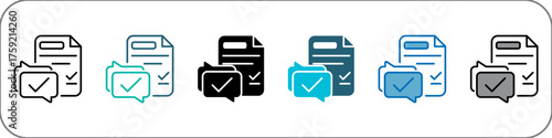 Agreement Icon Single Pack Illustration