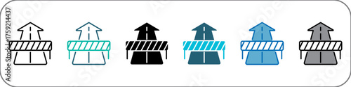Barrier Icon Single Pack Illustration