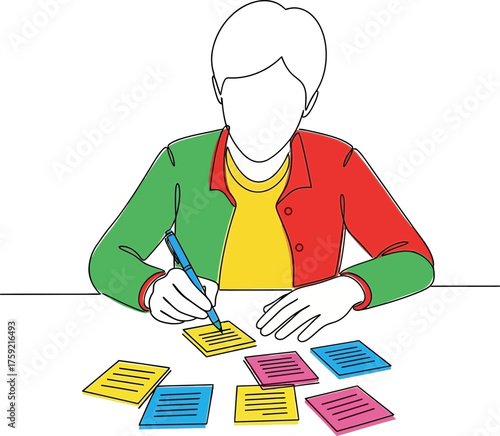 capturing brilliance transforming abstract thoughts into tangible, vibrant plans