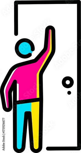 approaching the threshold, ready for new connections and possibilities