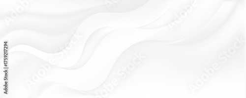 Abstract vector background luxury white silk satin texture velvet material with copy space. White gray satin texture with beautiful soft blur pattern natural.Fabric textile drape. Premium Vector EPS10