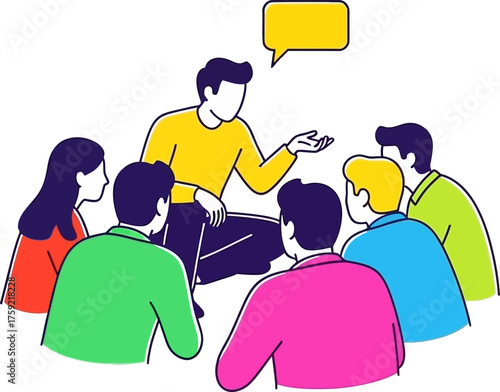 inspiring dialogue cultivates growth, empowering teams through shared insightful vision