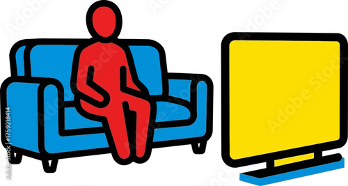 digital escape embracing screen leisure, comfort, and modern entertainment relaxation