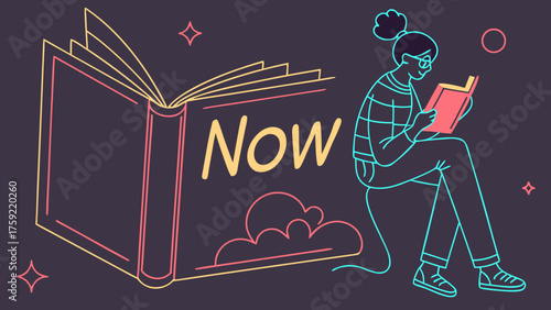 Dive Into Reading Now, Bookworm's Delightful Escape, Inspiring Literary Journey, Embrace Knowledge, Creative Learning, Explore Worlds Now, Educational
