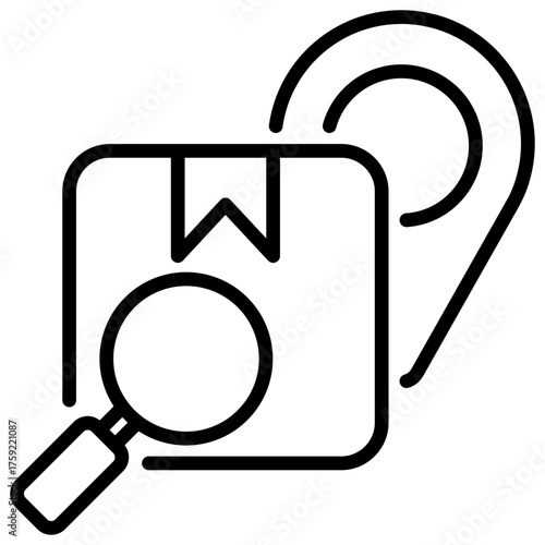 Customs Outline Icon