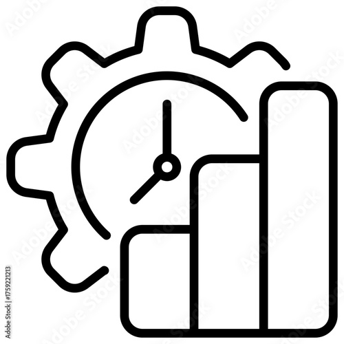 Productivity Outline Icon