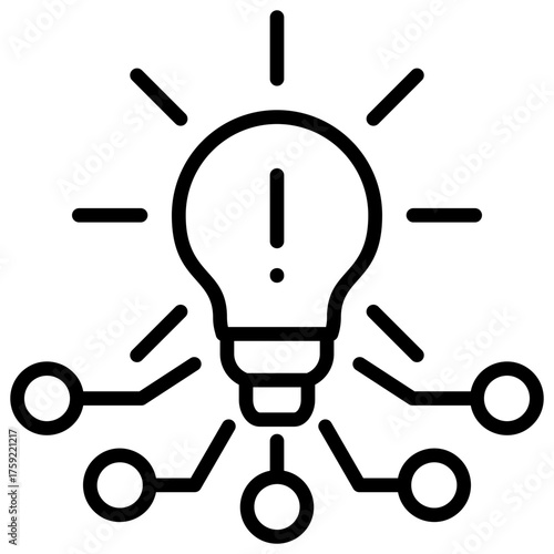 Innovation Outline Icon