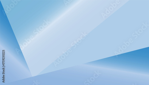 Soft Light Blue Abstract Polygonal Vector Background