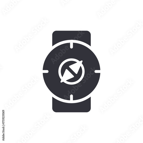 Smartwatch Navigation System Directional Indication Modern