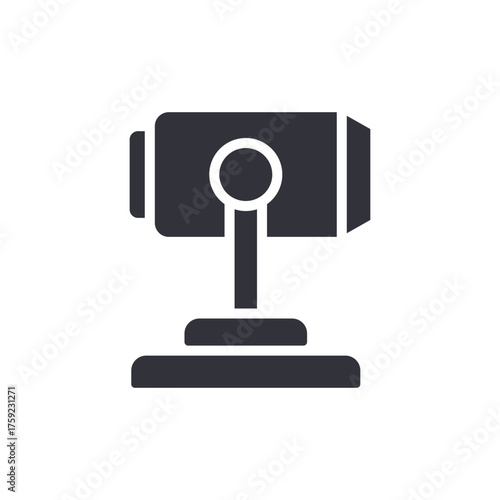 Auction Hammer Icon Judgement Legal Symbol Illustration