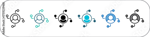 Delegation Icon Pack Multistyle Illustration