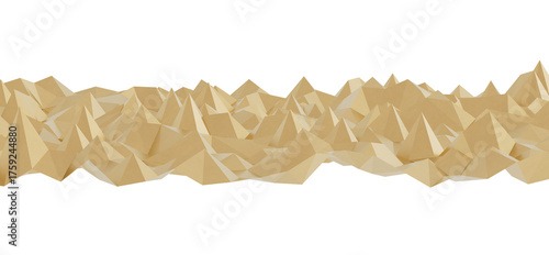 Low poly style image of a b...