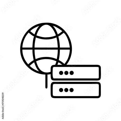 Web Server Network Symbol
