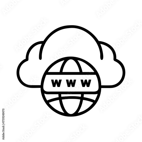 Domain Name Registration Symbol