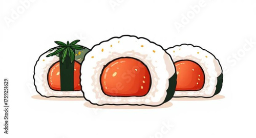 Fresh red caviar and vegetables on a white plate make a healthy appetizer or gourmet breakfast snack vector