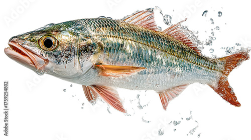 Freshwater Fish with Vibrant Colors and Streamlined Body