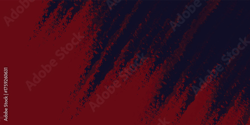 Brush stroke vector. Grunge design element. Dirty texture banner. Painted rectangles and long strokes.