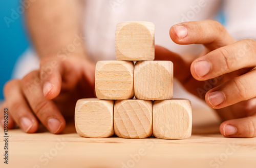 Conceptual image showing ha...