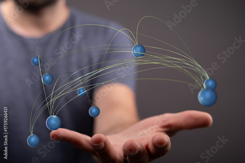 Abstract image of a network...