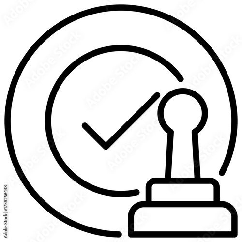 Approval Outline Icon