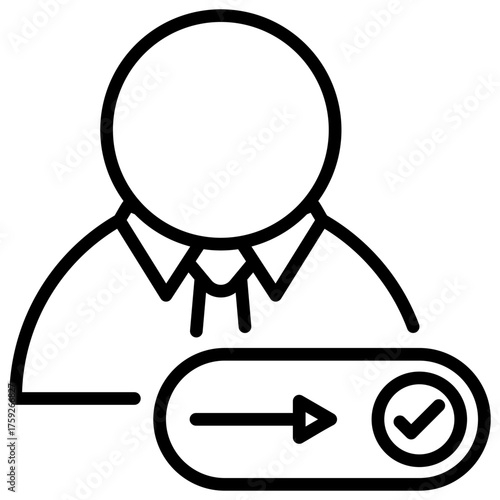 Enabler Outline Icon