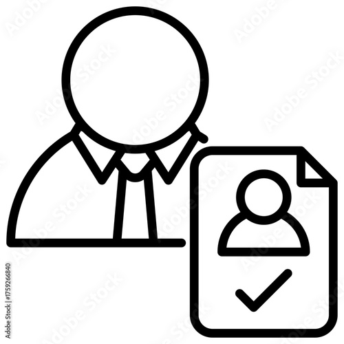 Authenticator Outline Icon