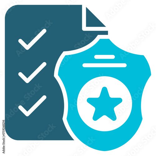 Clearance Blue White Icon