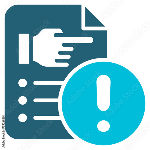 Order Blue White Icon