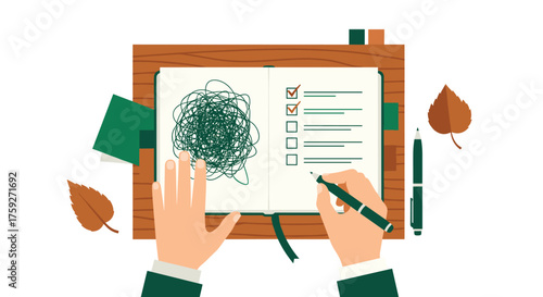 Conceptualizing Ideas and Tasks Organizing Thoughts on Paper