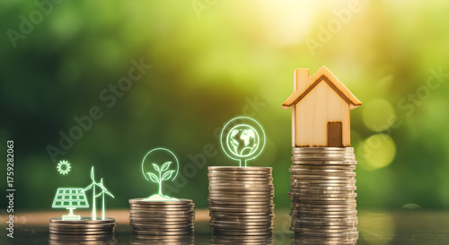 Eco-friendly house benefits from solar energy tax credit