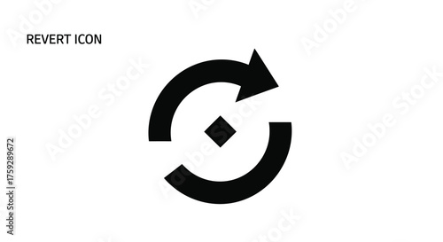 Foto Circular arrows symbol for refresh rotate reload repeat update cycle process loo
