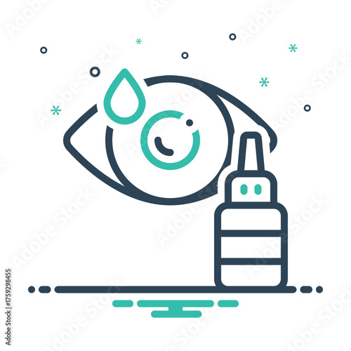 Mix icon for dry eye relief