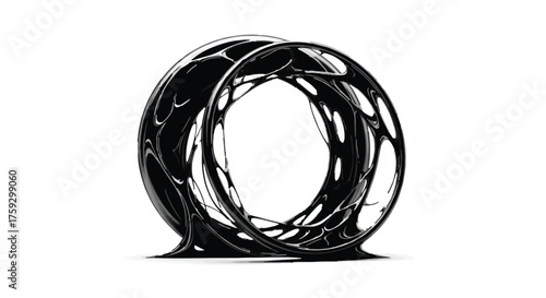 Powerful lion's head emerges from bold lettering symbolizing strength and courage