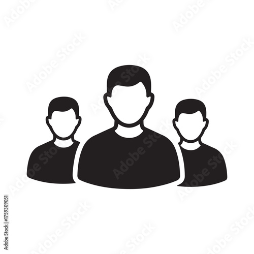 User group icon. People group icon set