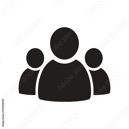 User group icon. People group icon set