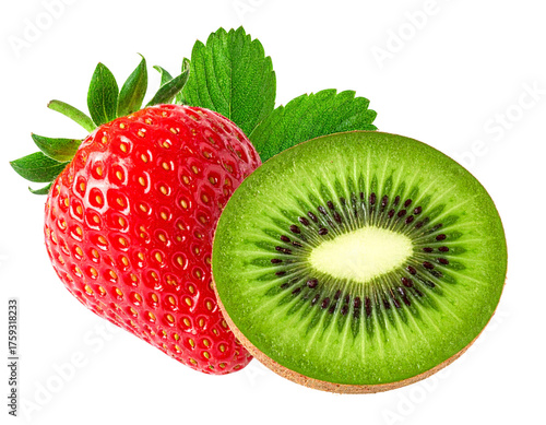 kiwi and strawberry