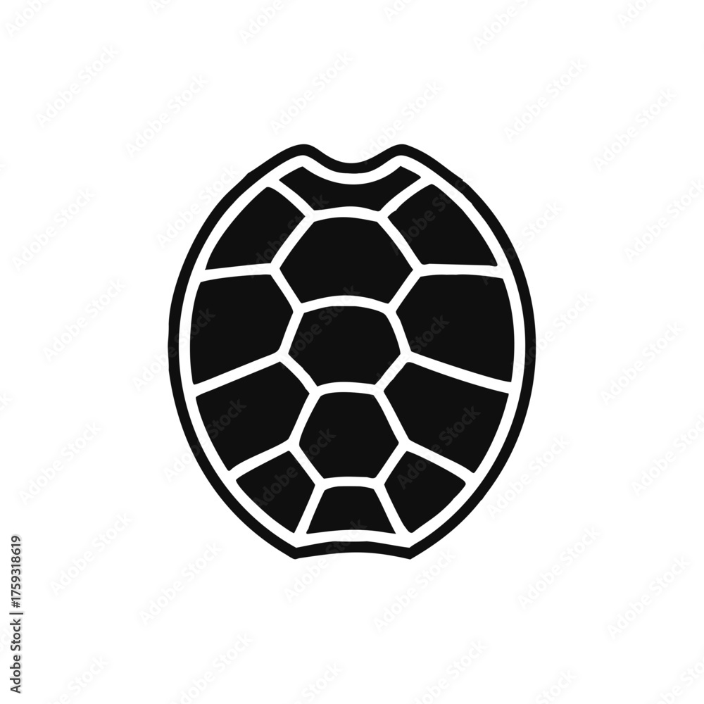 Obraz premium turtle shell icon. Vector illustration isolated o white background