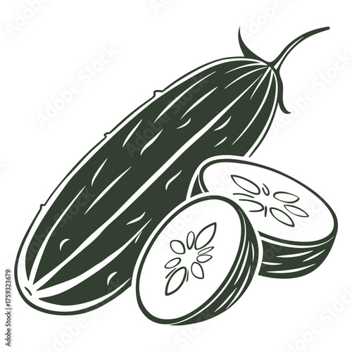 cucumber vector