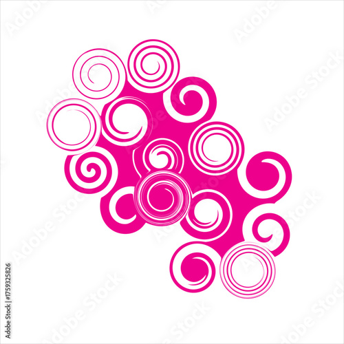 abstract ping circle