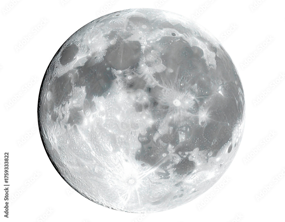 Obraz premium Moon Close-Up