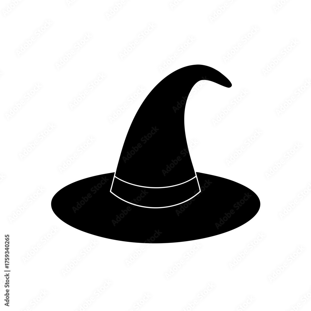 Fototapeta premium halloween witch hat